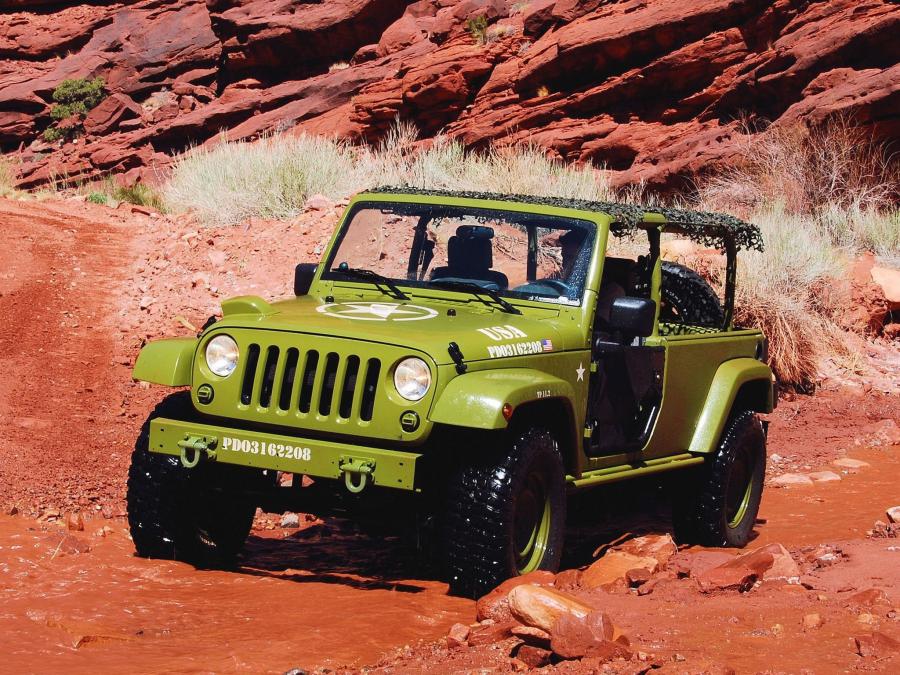  Jeep J8 Sarge Concept 2009 года  (фото 2 из 4)